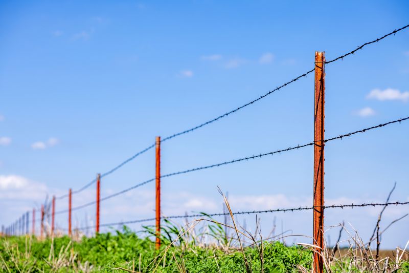Barb Wire Fencing Repair